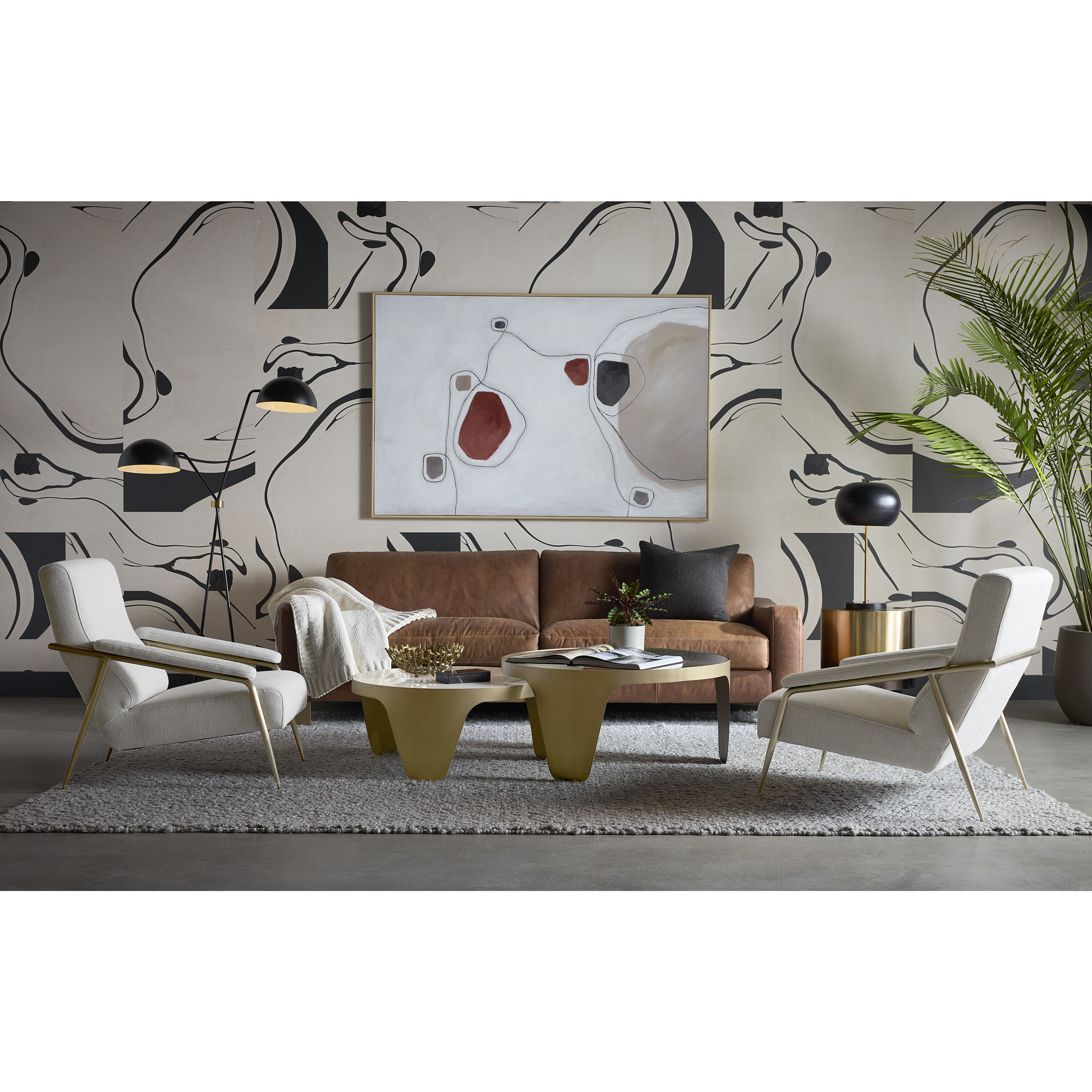 Faven 79 inch 60.00 watt Black Floor Lamp Portable Light